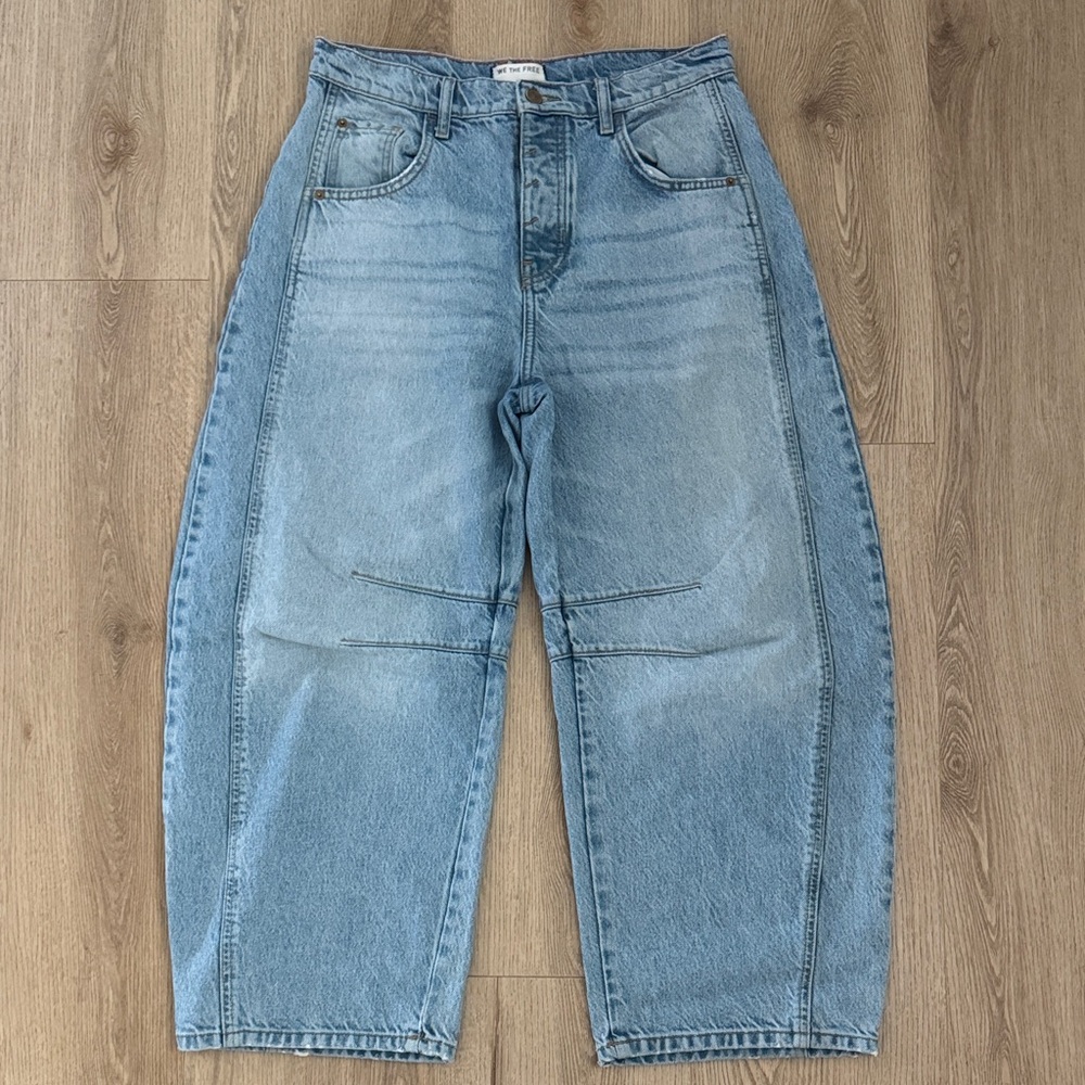 We The Free Light Blue Denim